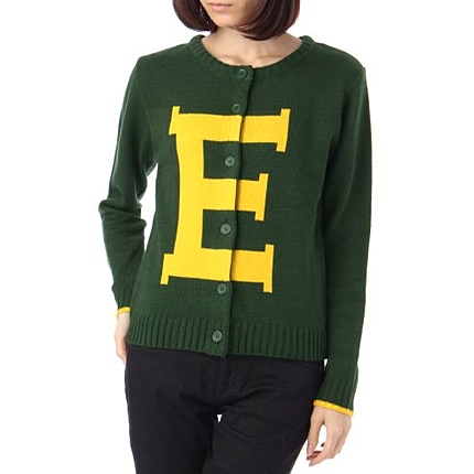 ビッグアルファベットカーディガン