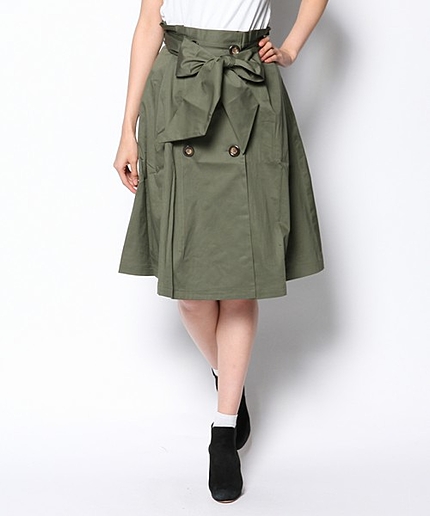 ギャバジンスカート