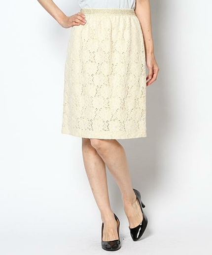 リリーフラワーレーススカート