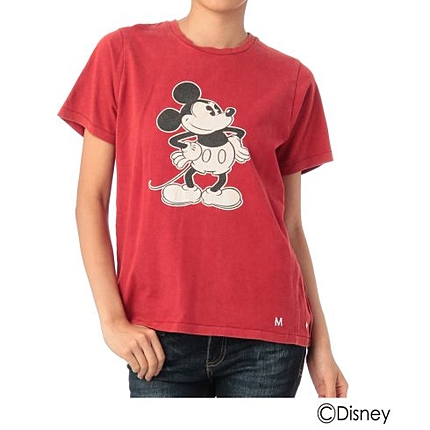ミッキーイラストTシャツ