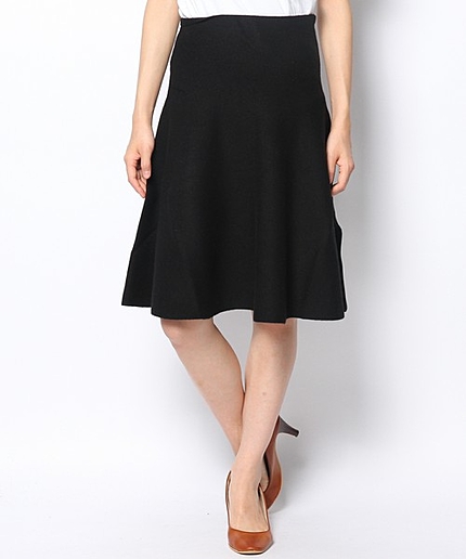 ニットフレアースカート