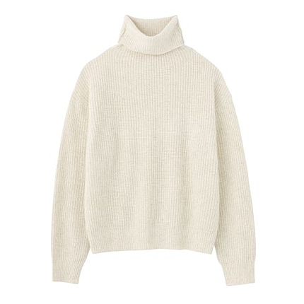 ドロップショルダータートルネック