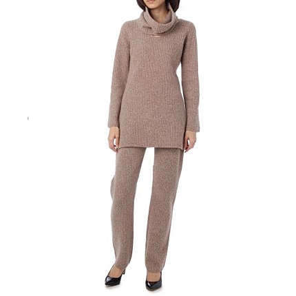 杢調ニットセットアップ