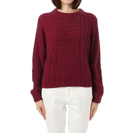 ミックスケーブルニット