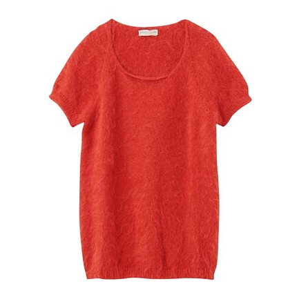 roberto collina シャギー半袖ニット