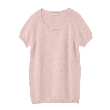 roberto collina シャギー半袖ニット