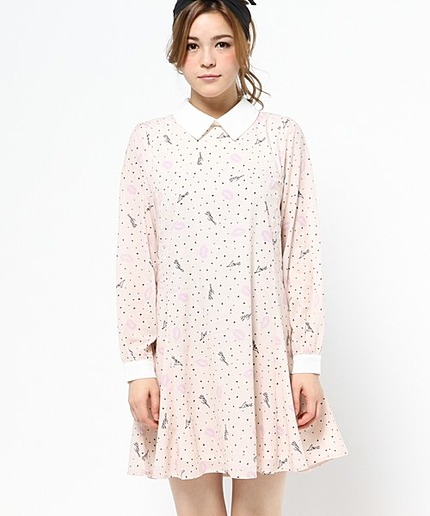 LadyAラインワンピース