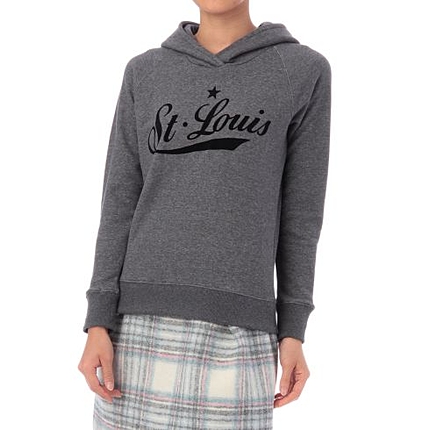 フロッキーロゴ裏毛パーカ