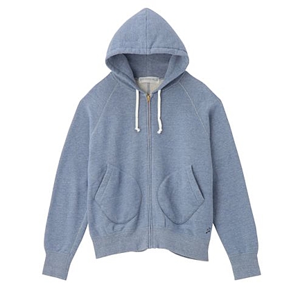 スウェット裏毛パーカ