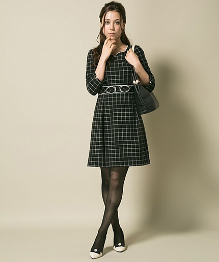 【WEB限定カラー有】クラシカルリボンドレス