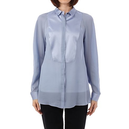 シルクフライフロントボザムシャツ