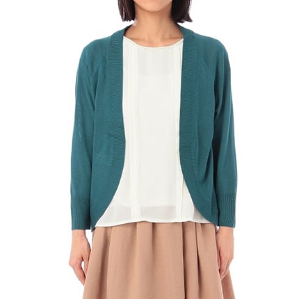 ボレロ風カーディガン