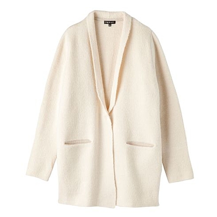 ラメポケットロングニットカーディガン