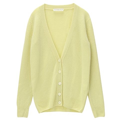 カシミヤニットカーディガン