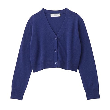 ショートニットカーディガン