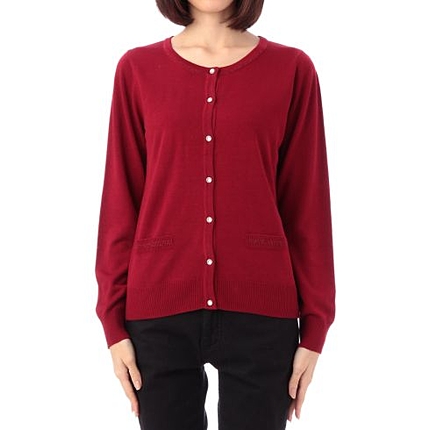 ミリオンホット ラメポケットカーディガン