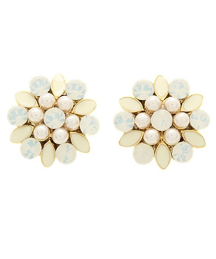 スノーフラワーイヤリング