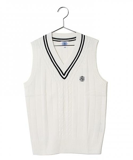 【SCHOOL】A/Cチルデン（ウォッシャブル）ベスト