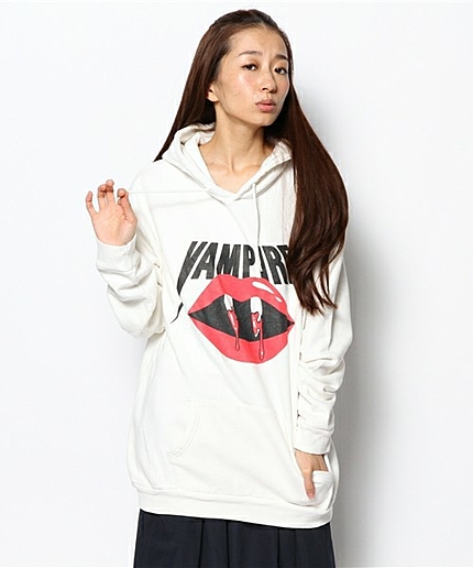 WEGO/バンドプルパーカー