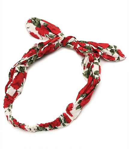 WEGO/ローズリボンターバン