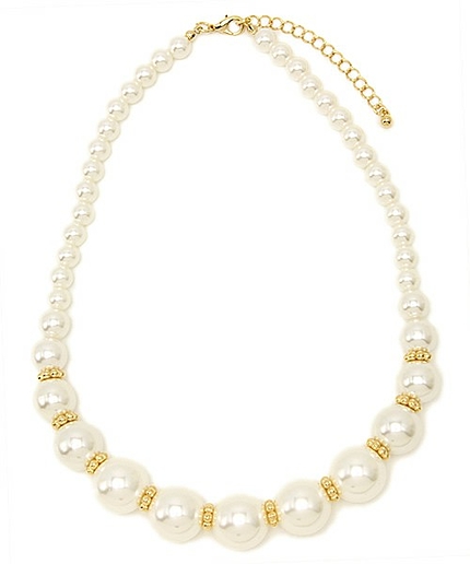 WEGO/メタルパールネックレス