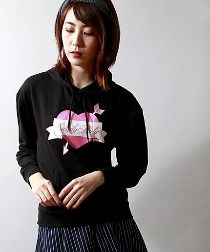 ΠWEGO/ハートロゴプルパーカー