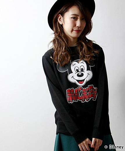 WEGO/プリントプルオーバー/MICKEY