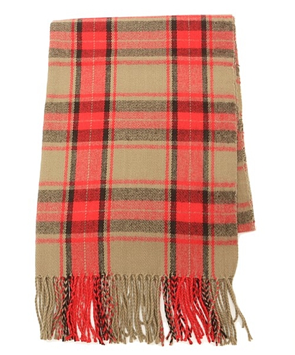 BIGチェック大判ストール