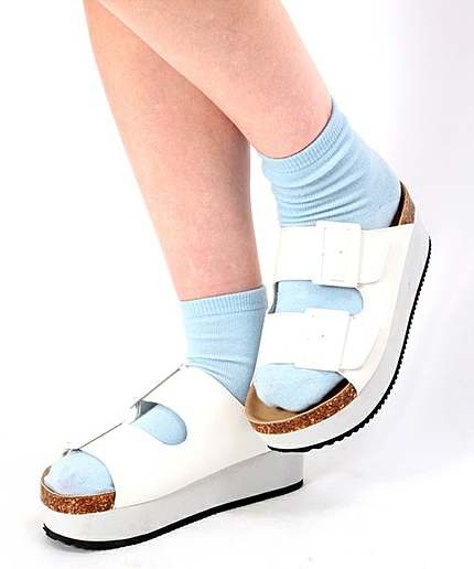 WEGO/厚底ベルトサンダル