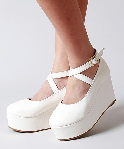 WEGO/クロスパンプス