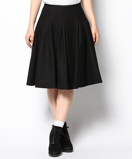 ソフトメルトンスカート