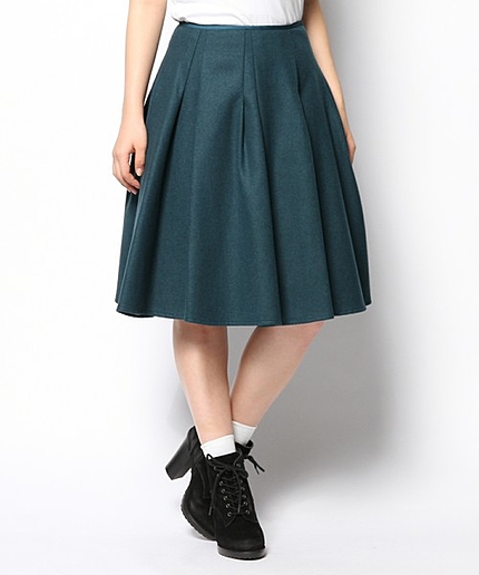 ソフトメルトンスカート