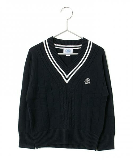 【TODDLER】A/Cチルデン（ウォッシャブル）Vニット