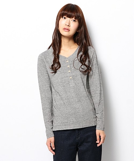 ヘンリーネックロングＴ