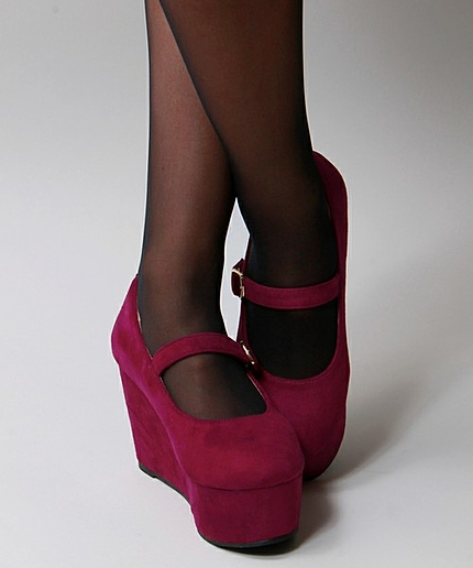 WEGO/スエードタッチパンプス