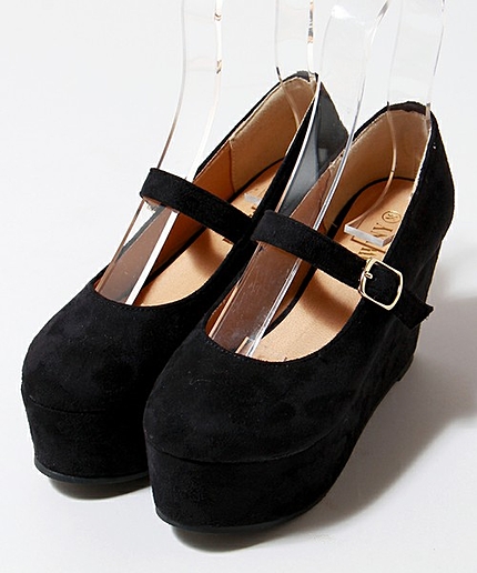 WEGO/スエードタッチパンプス