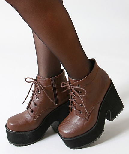 WEGO/厚底ヒールブーツ