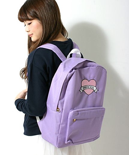 WEGO/プリンセス刺繍リュック