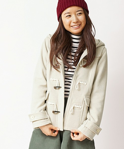 ΠWEGO/ショートダッフルコート