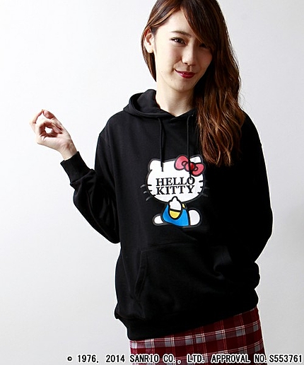 ΠWEGO/HELLO KITTY プルパーカー