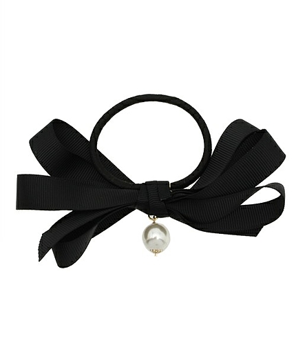 WEGO/テープリボンパールヘアゴム