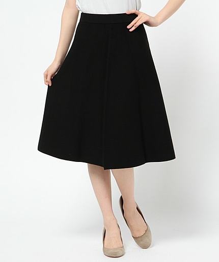 ライトウールモスステッチスカート