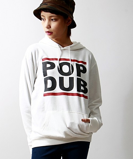 WEGO/ストリートロゴプルパーカー