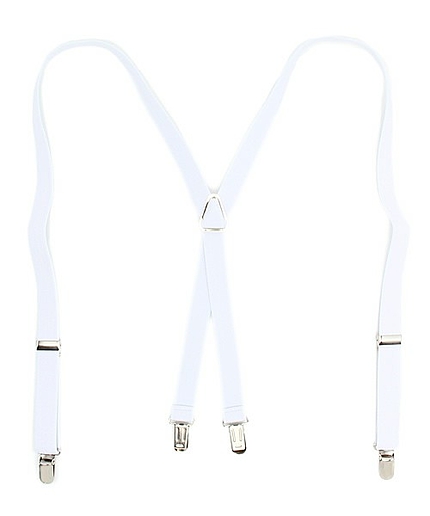 WEGO/無地サスペンダー