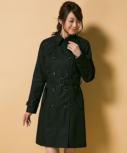 T/Cクリアシャンブレーコート