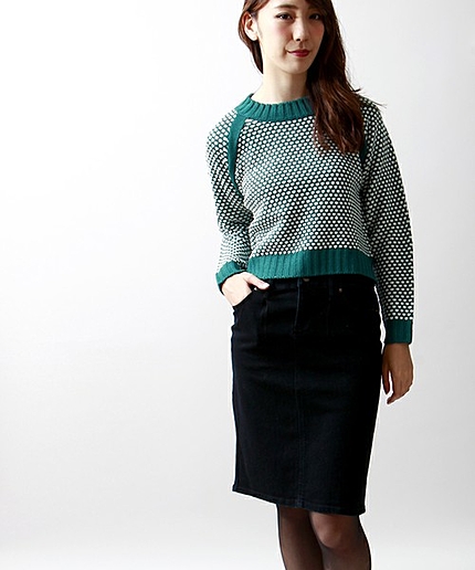 WEGO/タックペンシルスカート