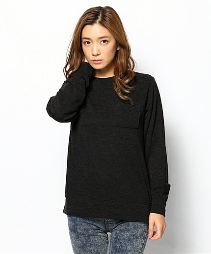 WEGO/ミル天竺スウェット