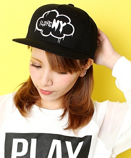 WEGO/ILOVEBBキャップ