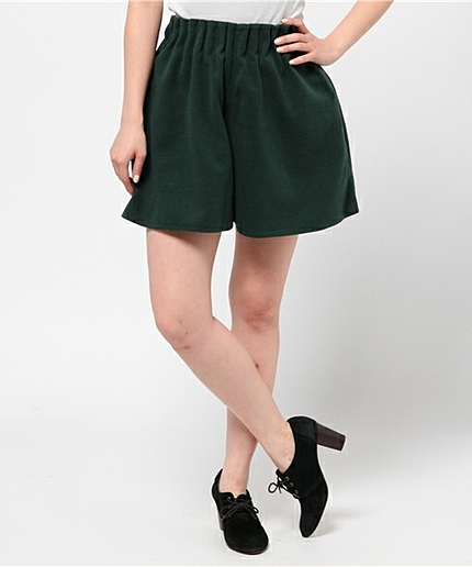 WEGO/タックギャザーキュロット