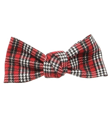 WEGO/チェックリボンバレッタ